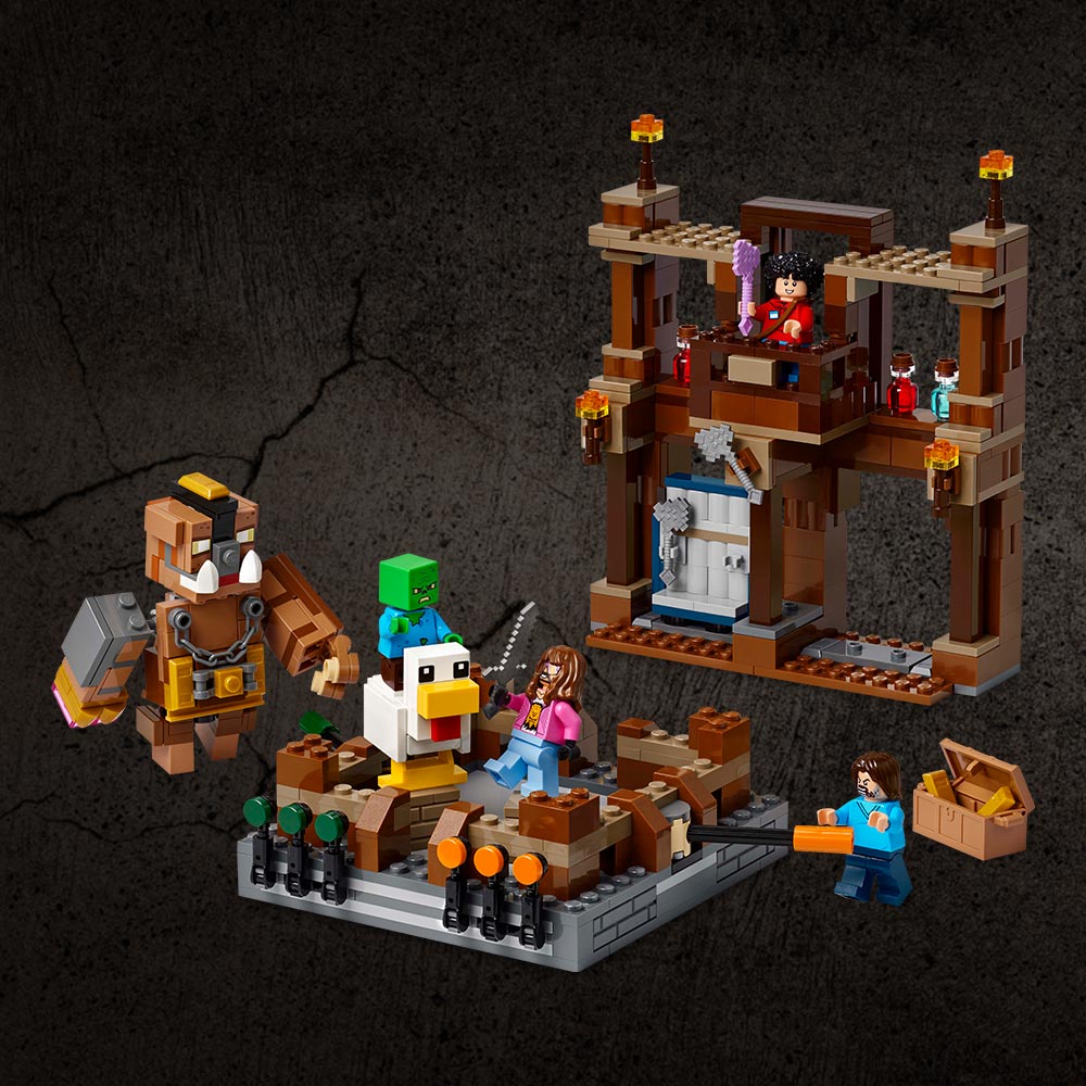 Ring de lucha de LEGO Woodland Mansion