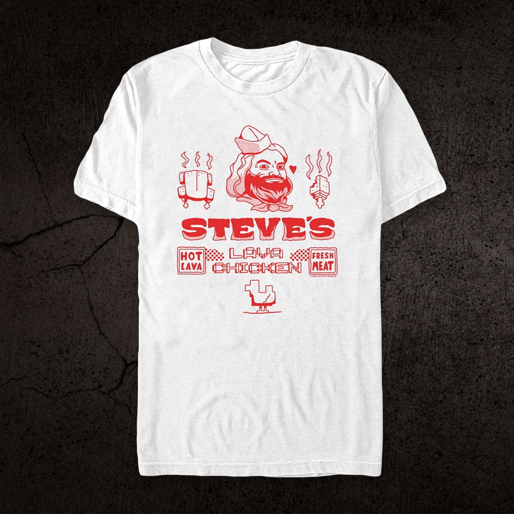 Camiseta de Lava Chicken de Steve