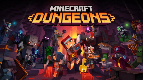 marquee di Minecraft Dungeons